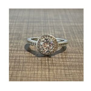 Lab Created Diamond Ring